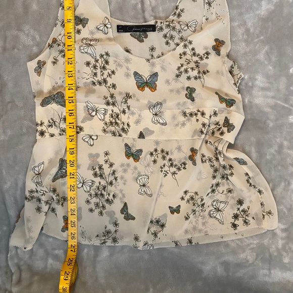 Patterson J. Kincaid butterfly blouse - Picture 3 of 4